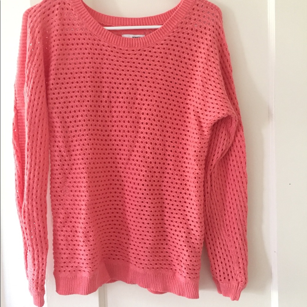 Coral/Peach Sweater